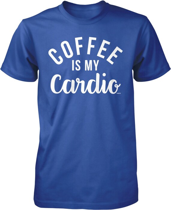 Coffee is My Cardio Men's T-shirt, HOOD_01374