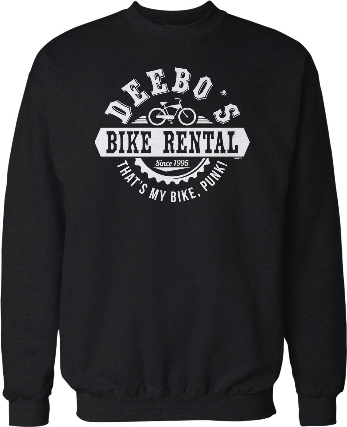 FerociTees Men's 'Deebo's Rental My Bike' Punk T-Shirt – Large, Maroon, 100% Cotton Graphic Tee - View #10