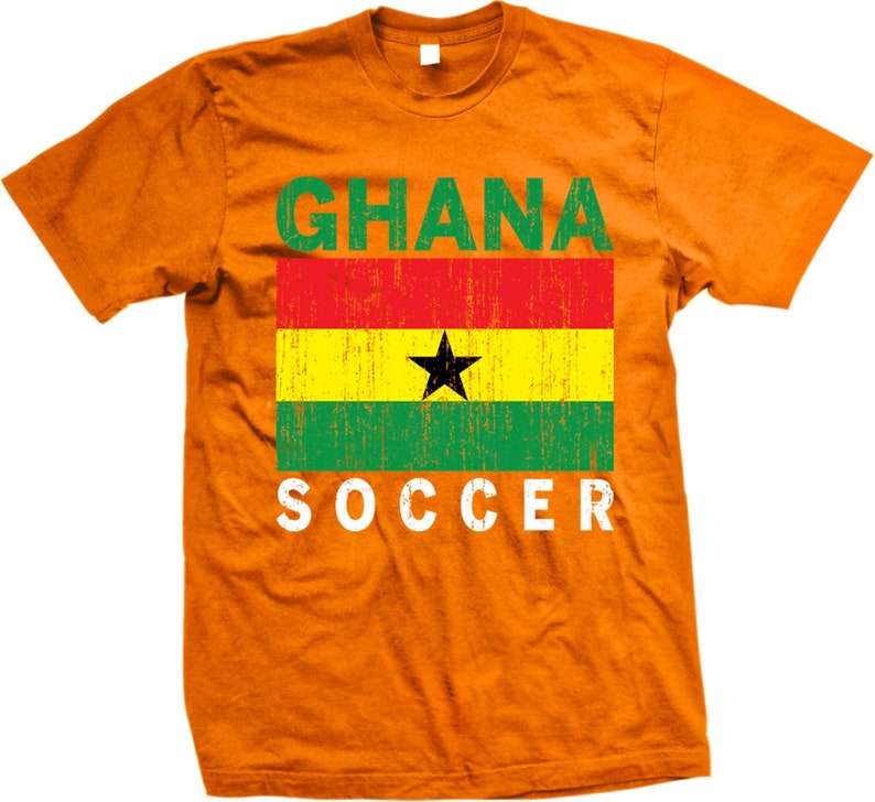 Ghana Soccer, Ghanaian Flag, Ghana Football Men's T-shirt, HOOD_00078 ...