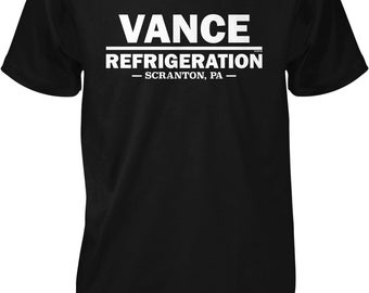 Vance Refrigeration, Scranton, PA Men's T-shirt, HOOD_01730