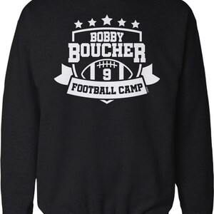 Bobby Boucher Football Camp Crew Neck Sweatshirt, HOOD_02452