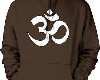 AUM, OM Symbol, Yoga Symbols Hooded Sweatshirt, HOOD_00536
