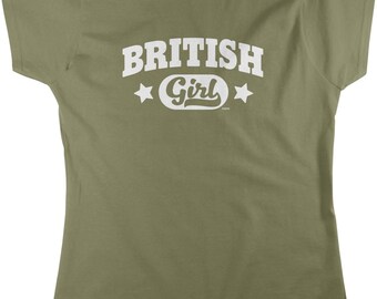 British Girl Women's T-shirt, HOOD_00981
