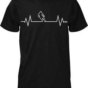 Soccer Heartbeat, I Love Soccer Men&#39;s T-shirt, HOOD_00619