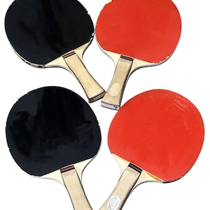 4 Vintage Stiga Ping Pong Paddle Ball Racquet Lot