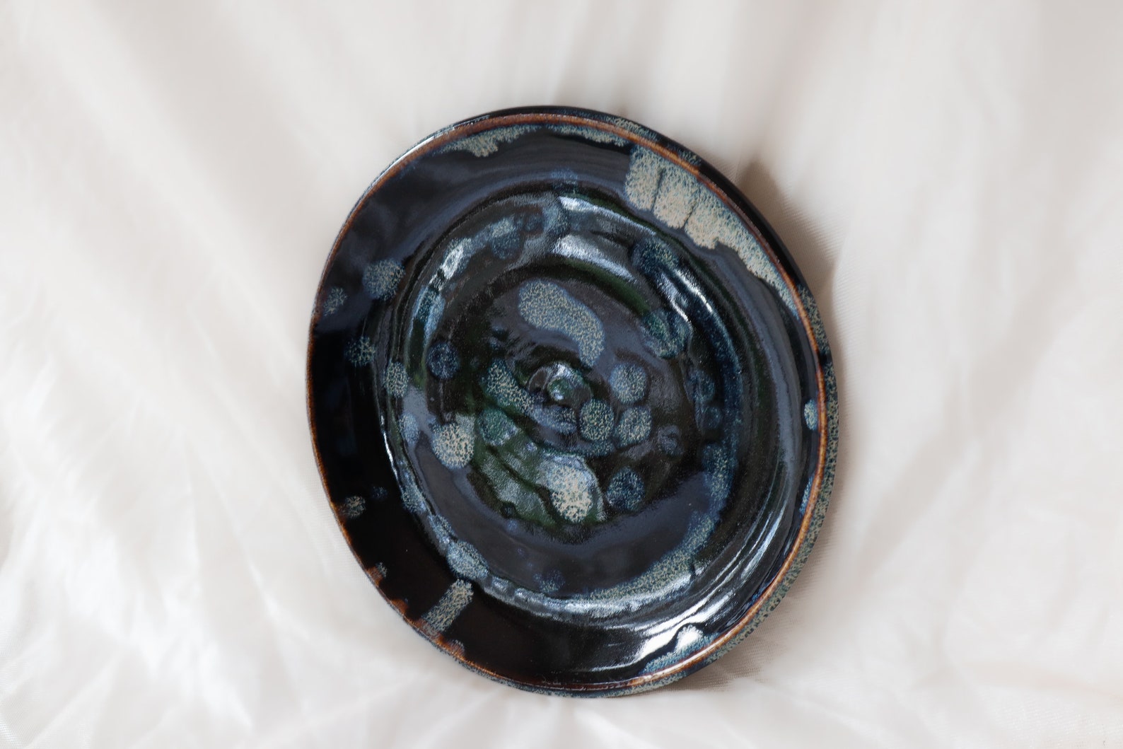 Medium Ceramic Plate Japanese Inspired Handmade in Etsy