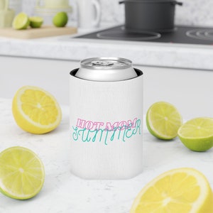 Hot Mom Summer Coozie Beer Soda Can Cooler