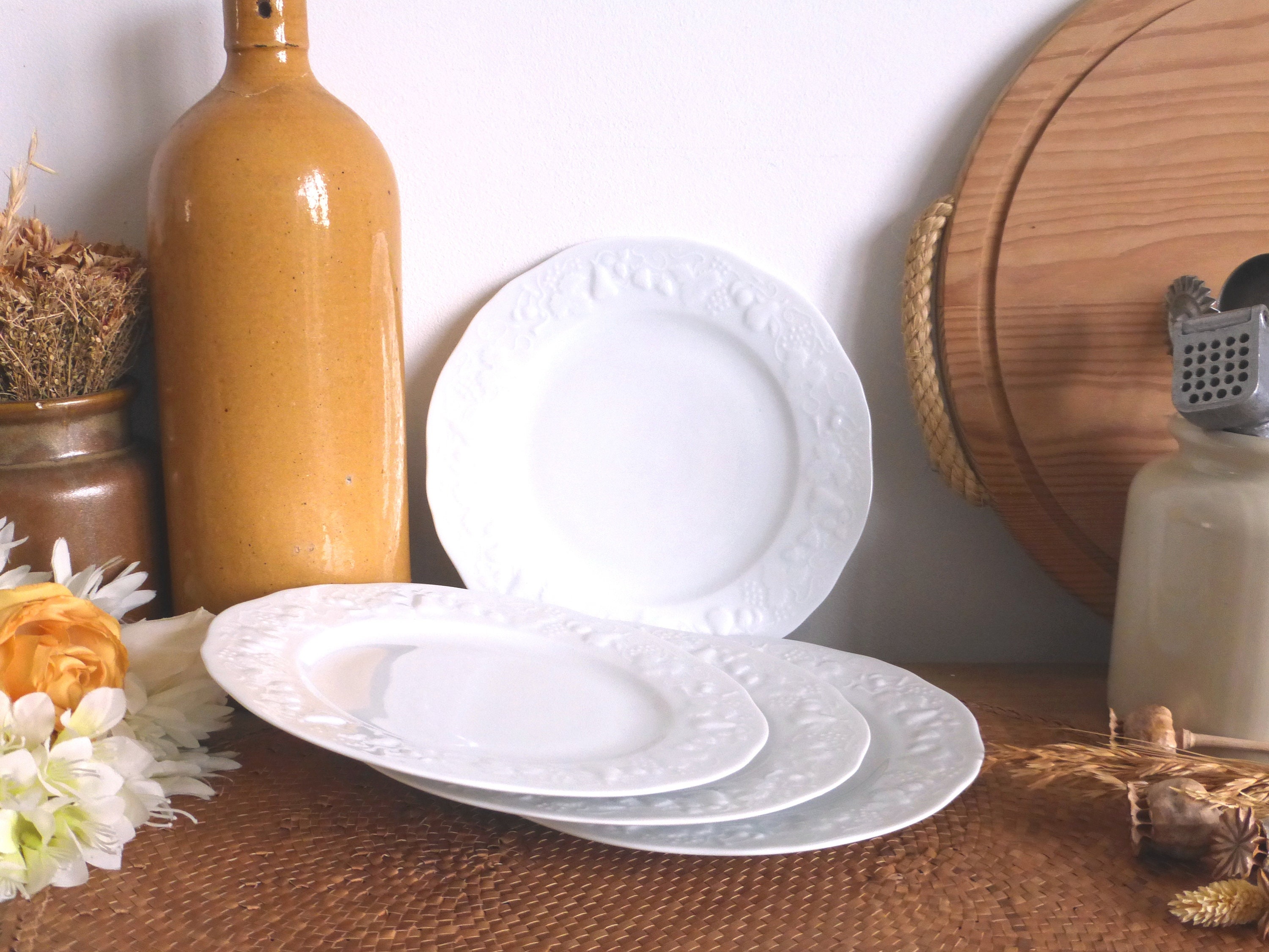 Vintage philippe deshoulieres limoges plates - Etsy 日本