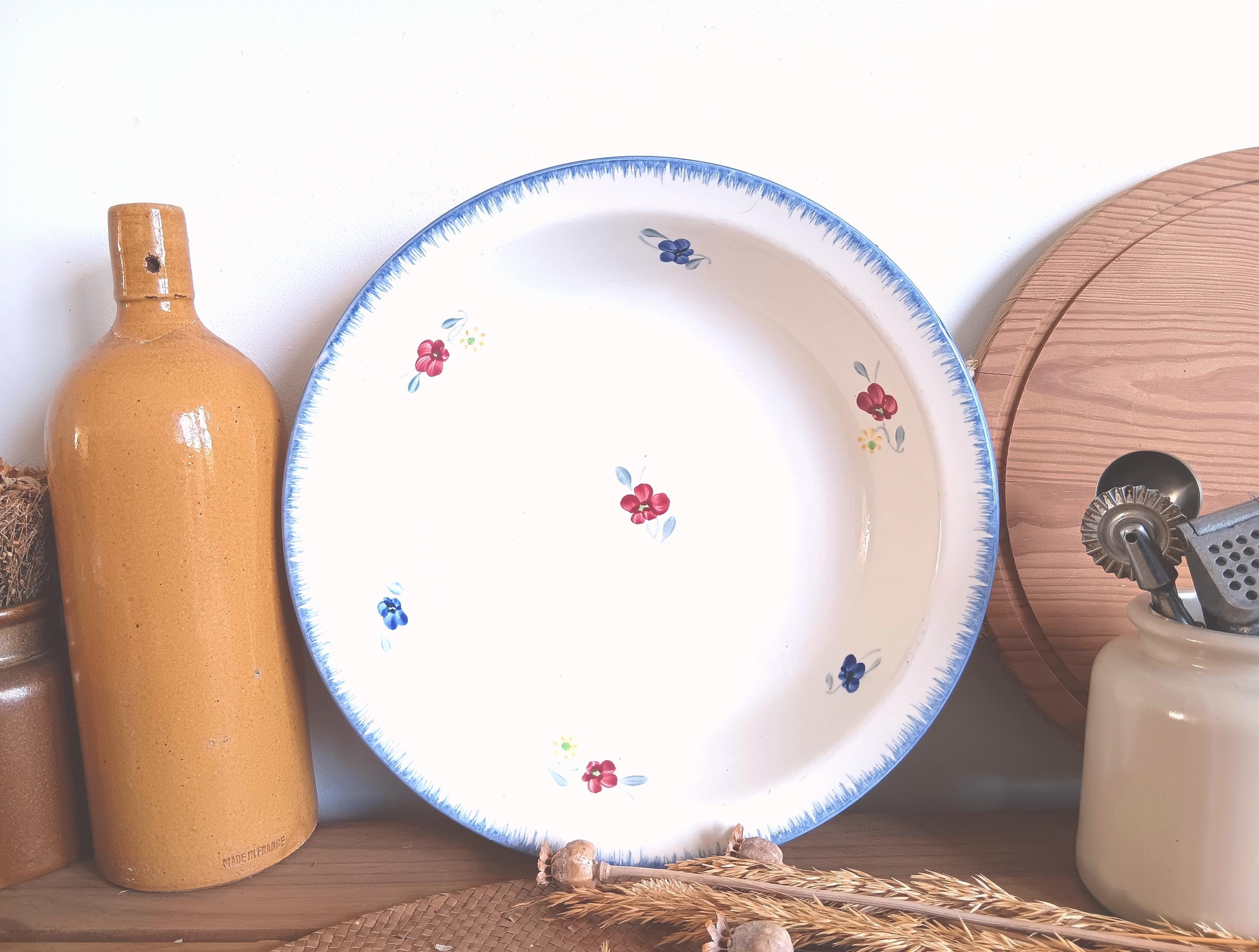 フランス SARREGUEMINES MARY LOU サルグミンヌ マリールー フラワー