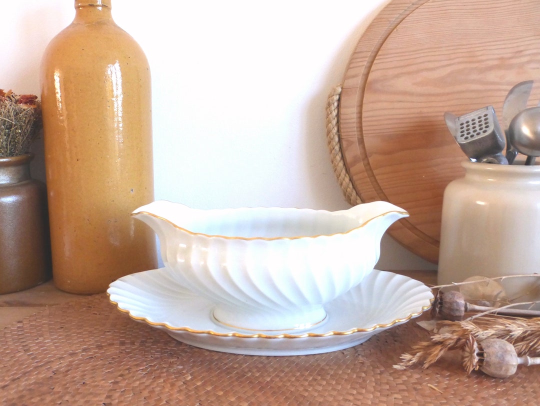 Elegant French Vintage HAVILAND Torse White Limoges Porcelain Etsy