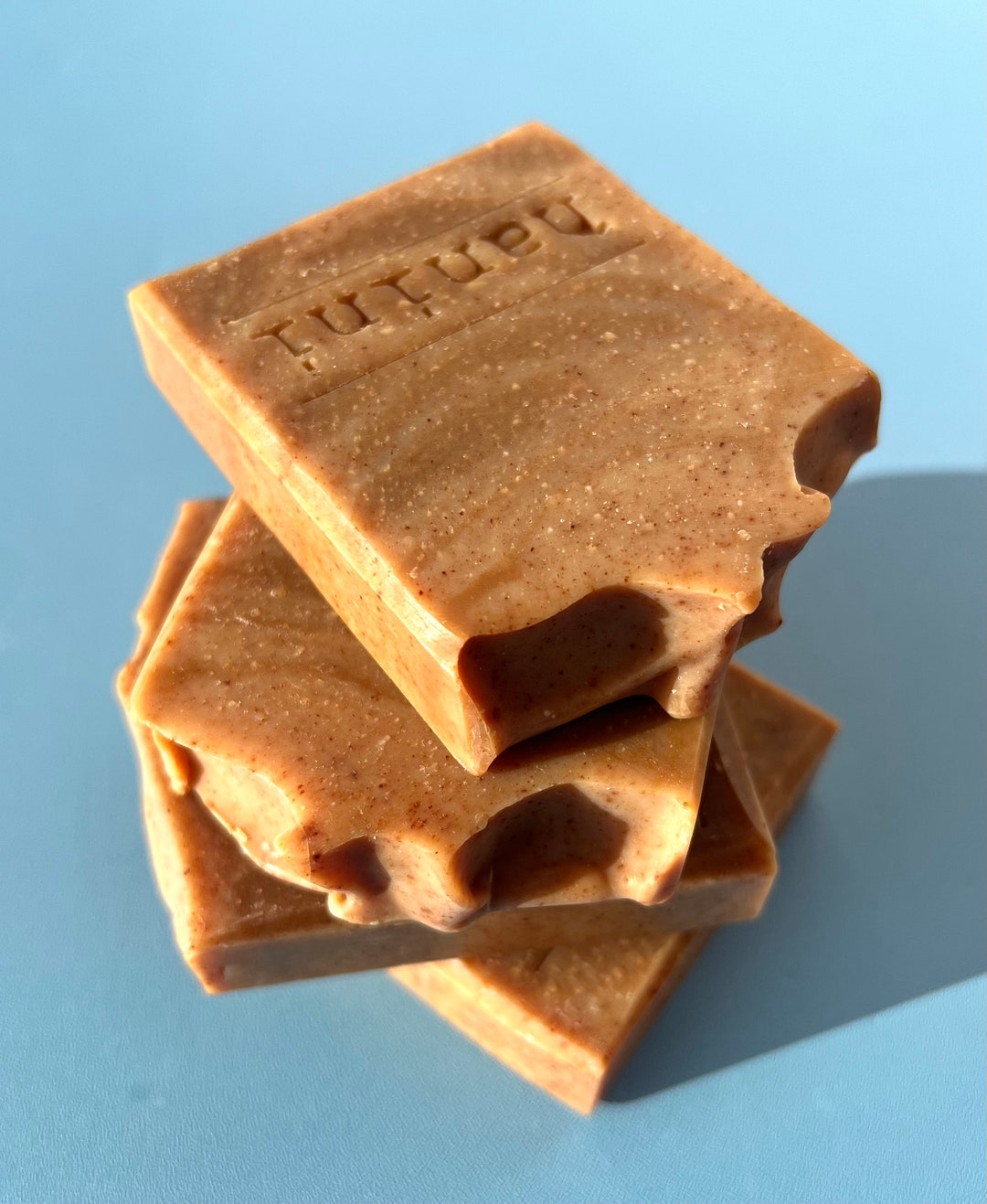 Natural Soap Bar unscented Turmeric Lucuma Soaps Sensitive Etsy UK