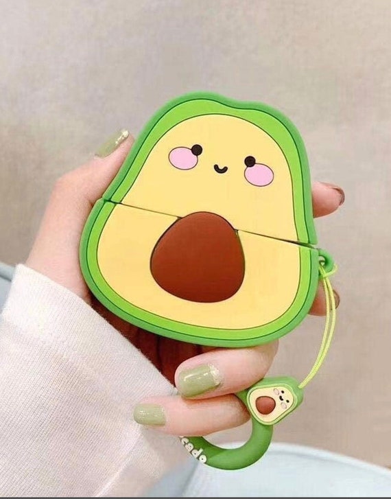 Cute Avocado AirPod 3 Avocado Foodie AirPod 3D Silicone Case