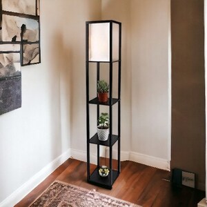 Shelf floor lamp shade replacement deals