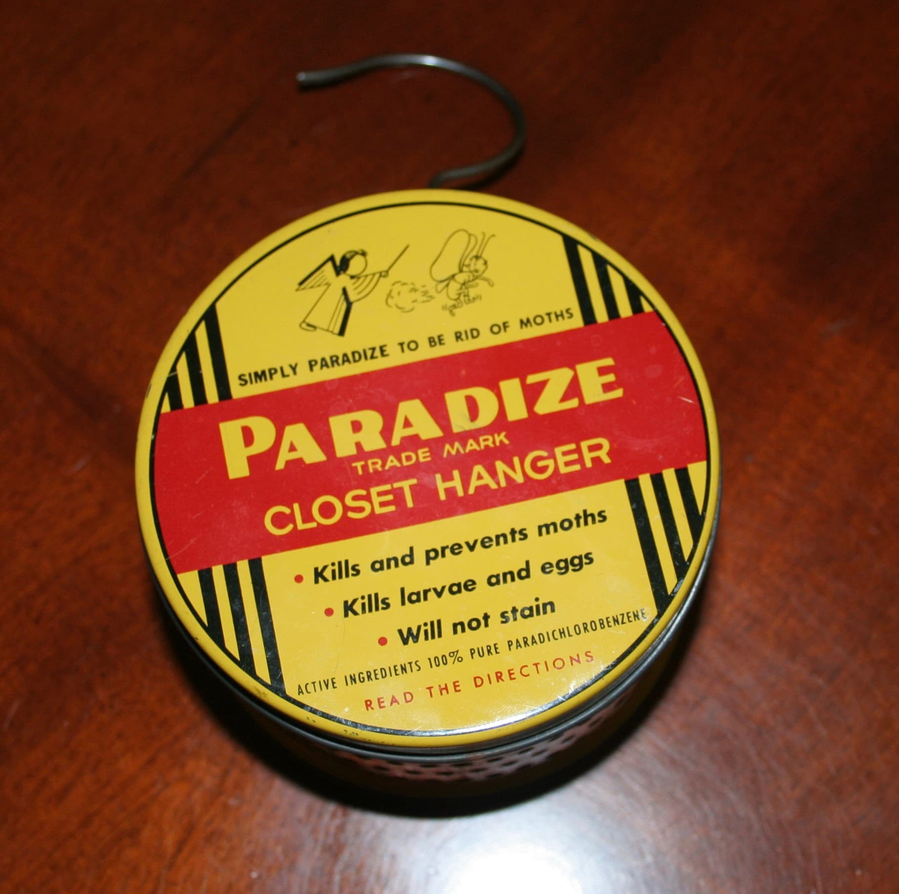 Vintage Closet Moth Ball Hanger 1947 Artículos para el hogar Etsy España