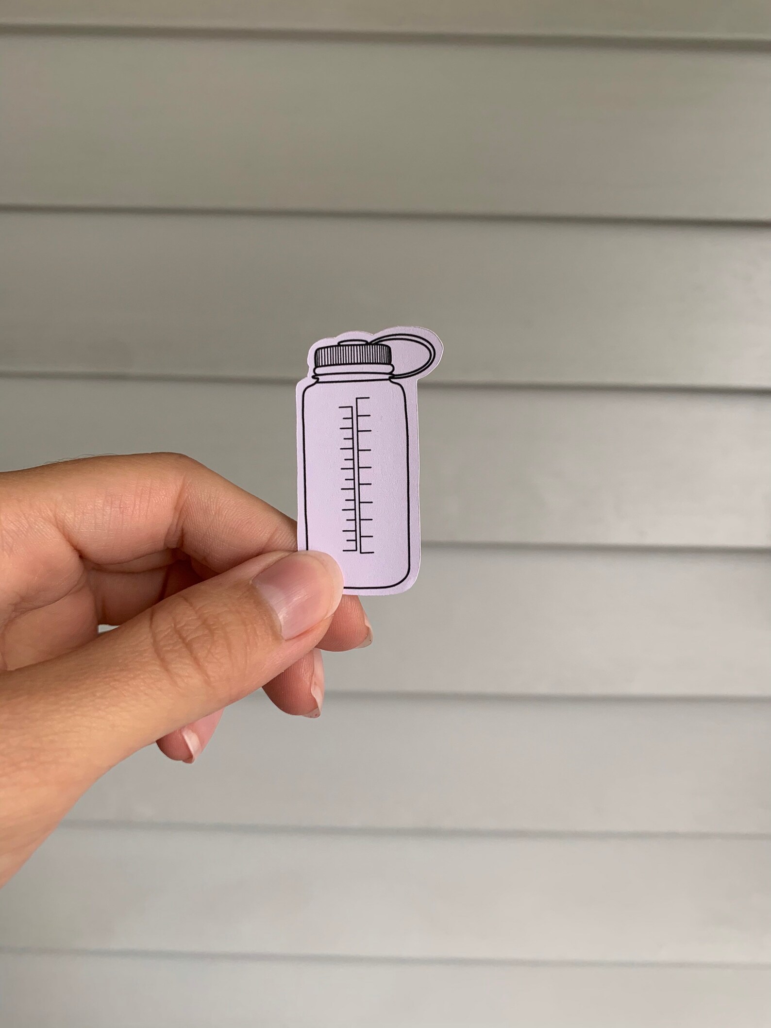 Nalgene Sticker / Water Bottle / Vinyl Waterproof Sticker / Etsy