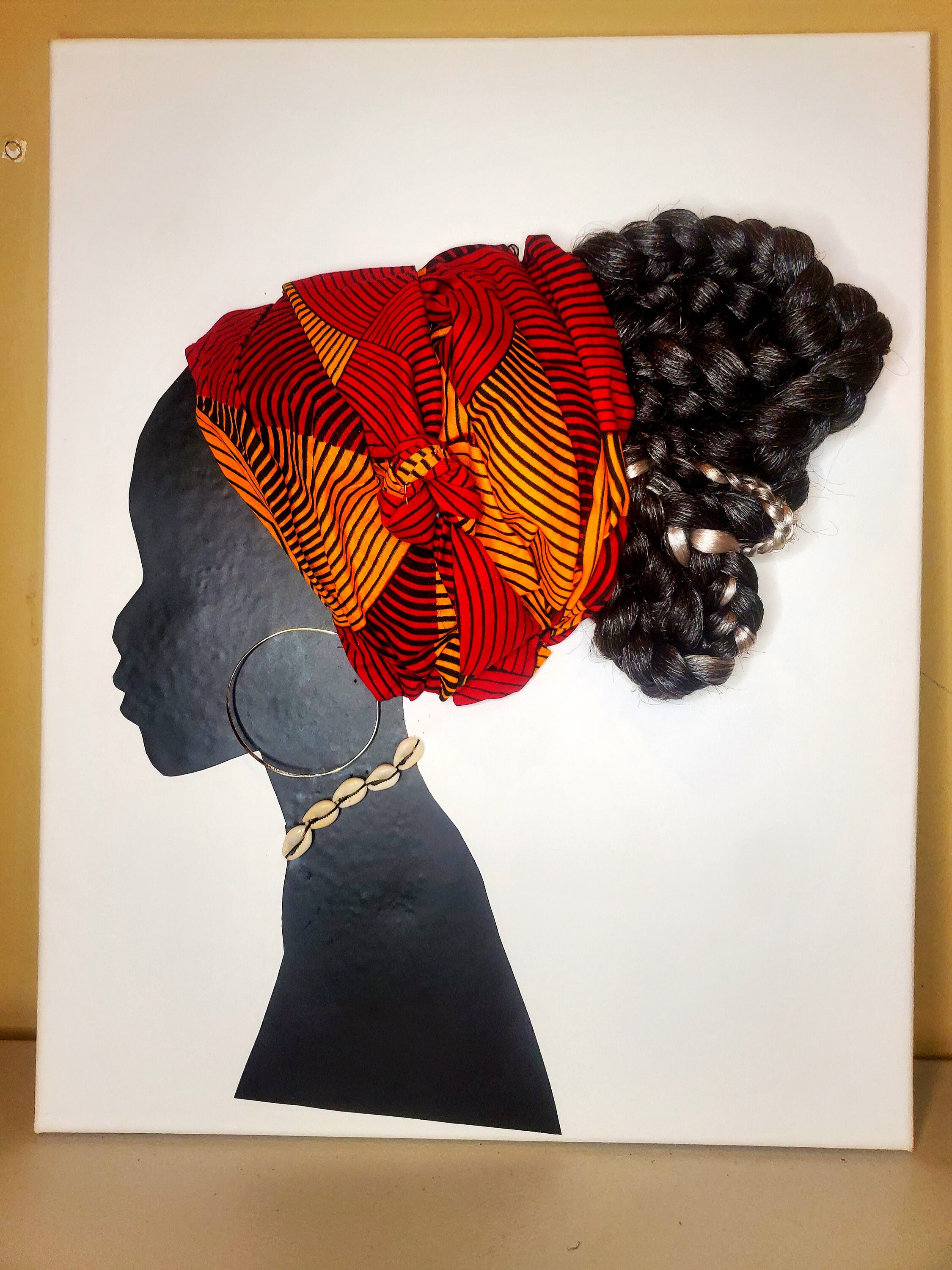 3D African American Wall Art Deco Etsy