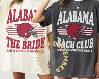 Football Bachelorette Party Shirts, Personalized Bachelorette shirt, Tailgating Bachelorette shirt, Bachelorette Party Gift