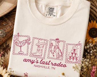 Western Bachelorette Shirts, Last Rodeo Country Shirts, Custom Let's Go Girls Bachelorette Party Tees, Nashville Bachelorette