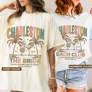 Summer Bachelorette Party Shirts, Custom Bach Club shirt, Beach Bachelorette shirt, Coastal Themed Bachelorette, Bachelorette Party Gift