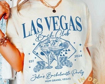 Las Vegas Bachelorette Party Shirts, Custom Bachelorette Club shirt, Luxury Bachelorette shirt, Bachelorette Party Gift