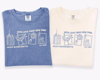 New York Bachelorette Party Shirts, Custom Bachelorette, Luxury bachelorette, NYC Bach Club, Bridal Party Gift