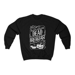 Sleepy Hollow sweatshirt | halloween sweatshirt | pumpkin sweatshirt | fall sweatshirt | witch sweatshirt image 2