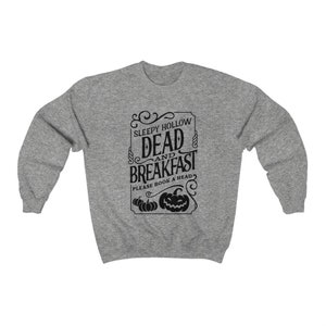 Sleepy Hollow sweatshirt | halloween sweatshirt | pumpkin sweatshirt | fall sweatshirt | witch sweatshirt image 3