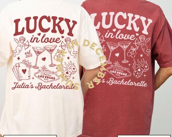 Personalized Las Vegas Bachelorette Party Shirt