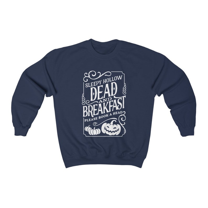 Sleepy Hollow sweatshirt | halloween sweatshirt | pumpkin sweatshirt | fall sweatshirt | witch sweatshirt image 5