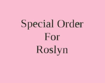 Special Order