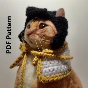 Elvis crochet, Elvis, crochet pattern, pet hat pattern, cat hat pattern, Oona Patterns, crochet cat hat, crochet pet hat, Elvis hat, crochet