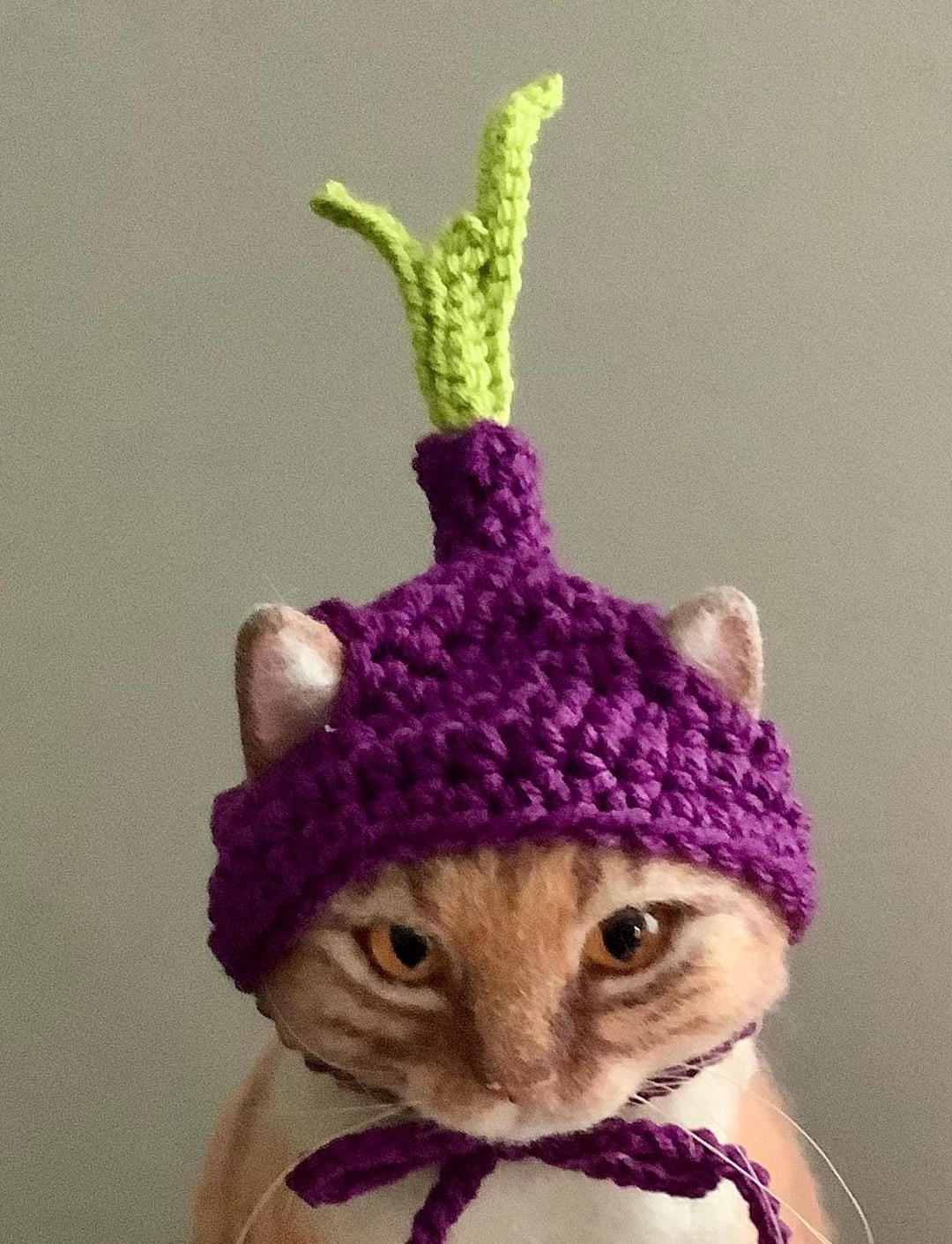 コンビニ支払い❌andwang Fluffy cat knit hat コンビニ支払い❌andwang Fluffy cat knit hat
