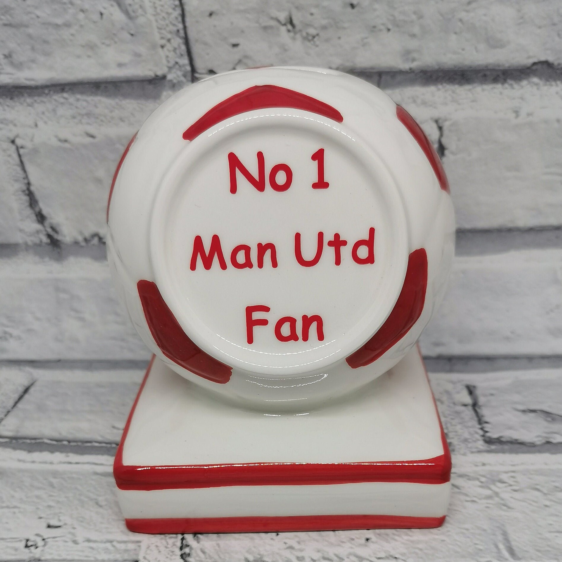 Personalised Football Money Box Man United Liverpool Pocket Etsy UK