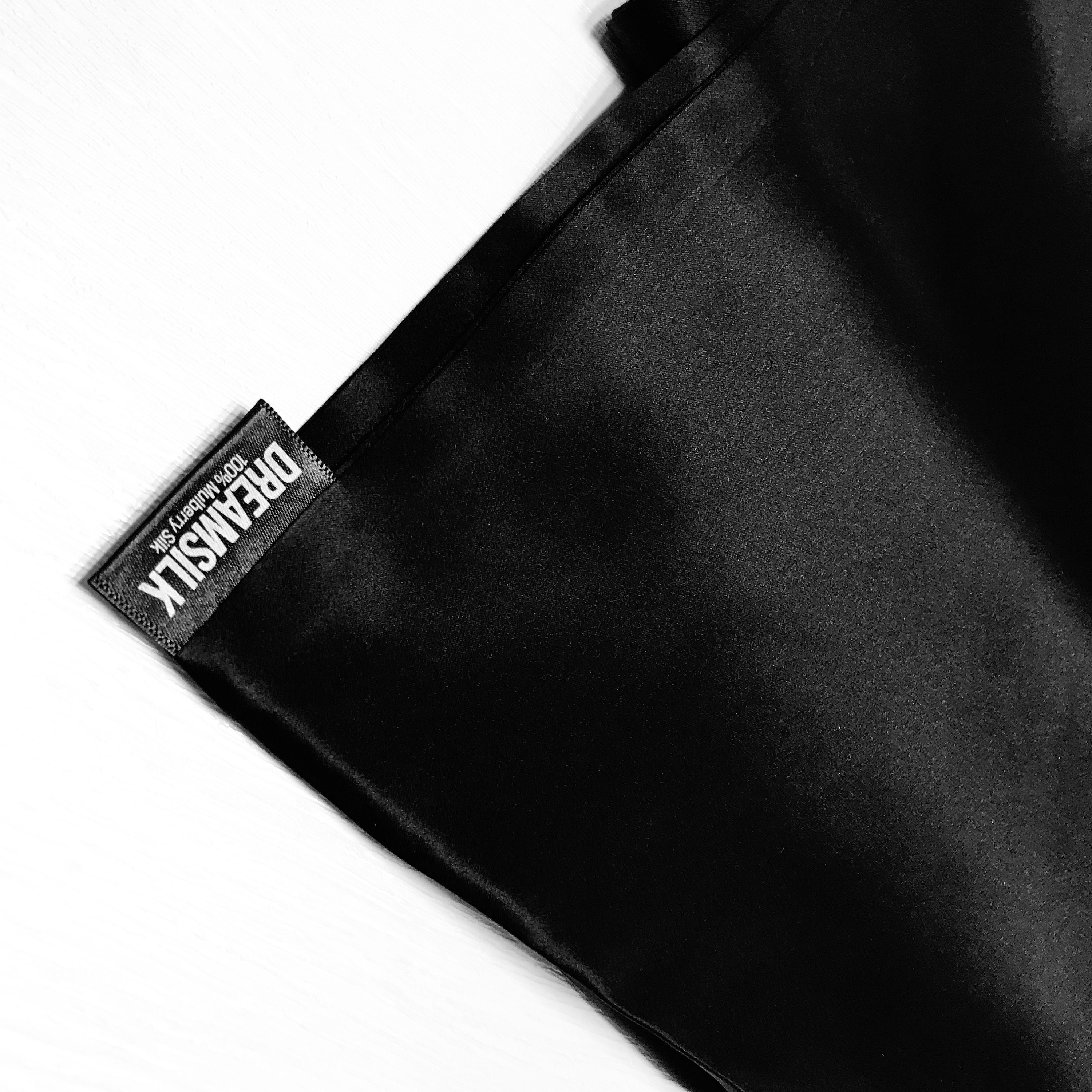 Black Silk Pillowcases 100 Pure Silk 19 Momme Standard Etsy