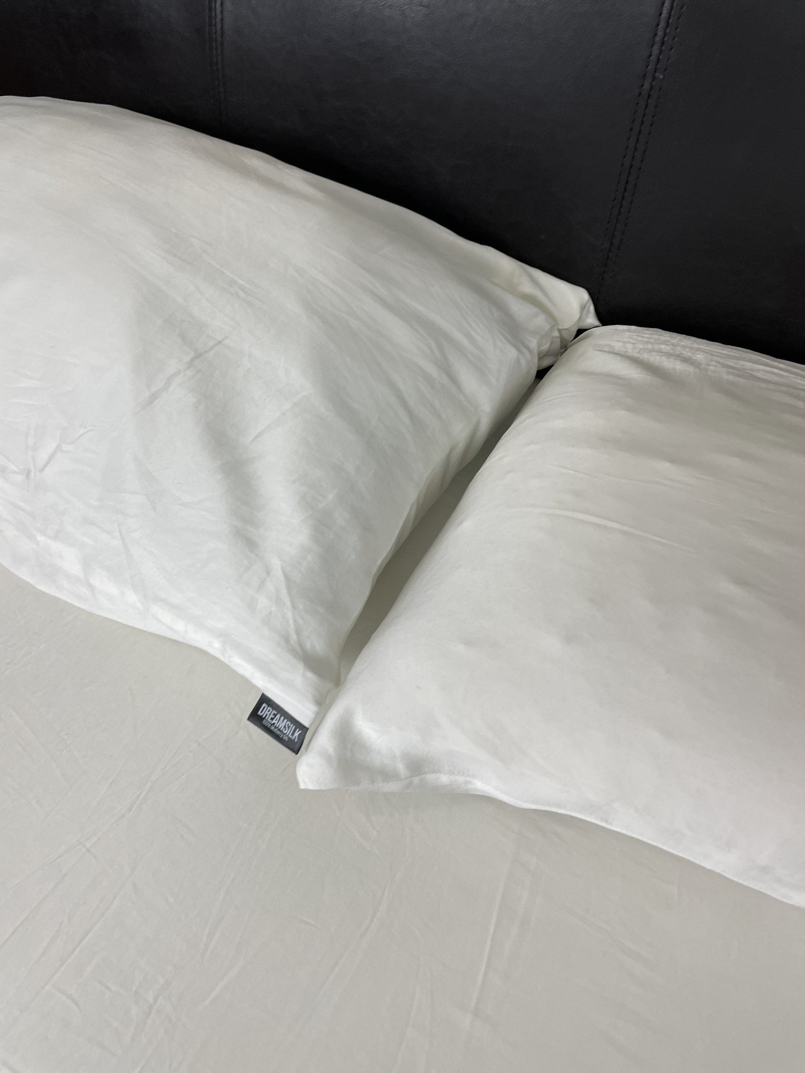 DREAMSILK™ White Silk Pillowcases White X 2 100 Pure Silk Etsy UK