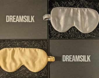 100% Silk Sleep Mask - Mulberry Silk Mask - Eye Mask