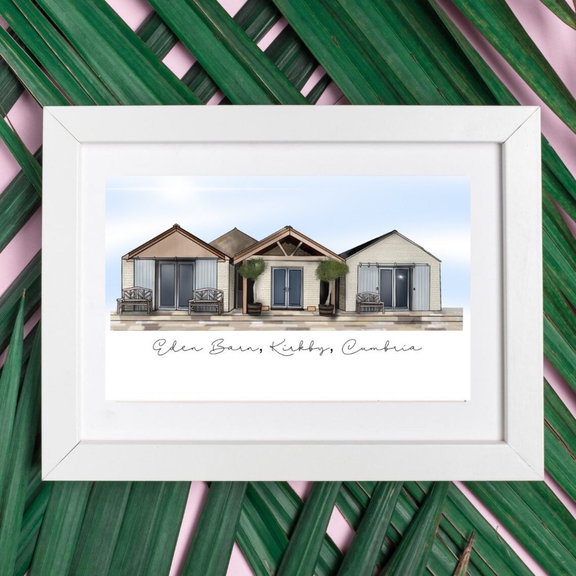 Custom Wedding Venue Illustration Digital Illustration | Etsy