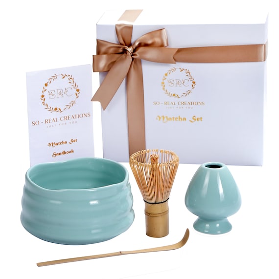Japanese Matcha Tea Set 5piece Matcha Kit for Traditional Etsy
