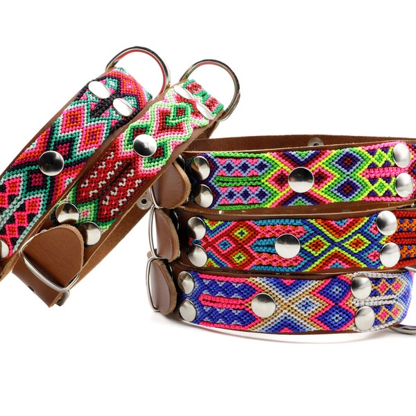 Hippie Dog Collar Etsy