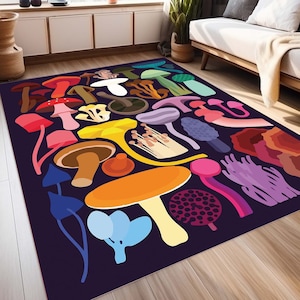 Area Rug, Custom Rug, Personalized Rug, Salon Rug, Floor Rug, Washable Rug, Non Slip Based Rug, Pet Friendly Rug, Eco friendly Rug,