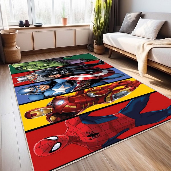 Avengers Rug - Etsy
