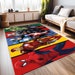 Spider-man Kids Room Rug: Modern Super Hero Decor - Etsy UK