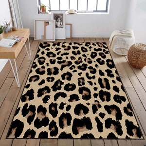 Tiger Rug,Tiger Pattern Rugs,Animal Themed Rug,Cool Animal,Living Room Rug, Colorful Rugs,Big Cat Rug,Living Room Decor, Non Slip Rug