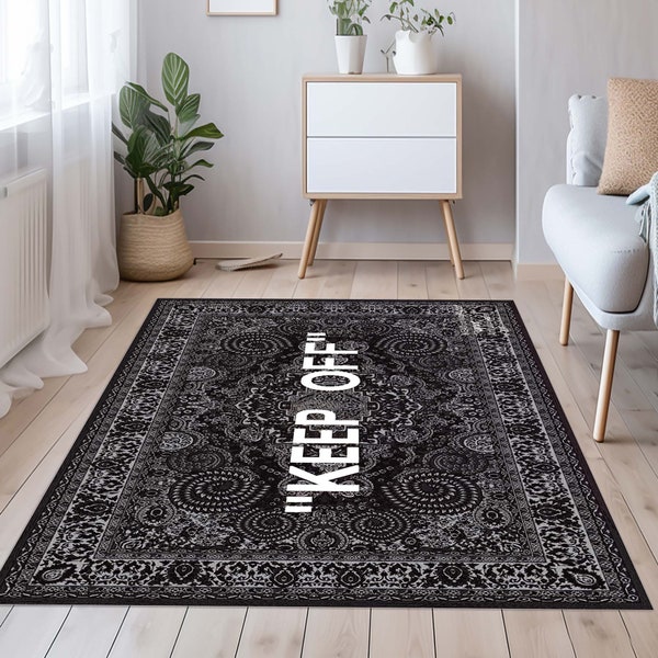 Keep Off Rug, Keepoff Rug, home decor rug, area salon rug, floor rug, minimalist rug, washable rug,non-slip based,custom rug,living room rug