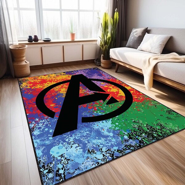 Avengers Rug - Etsy