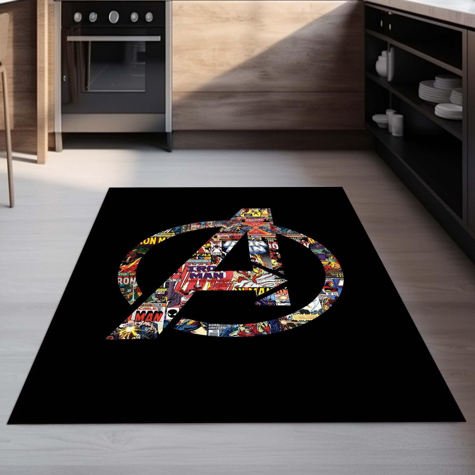 Avenger Rug, Super Hero Rug, Kids Room Rug, Indoor Rug, Art Decor Rug ...