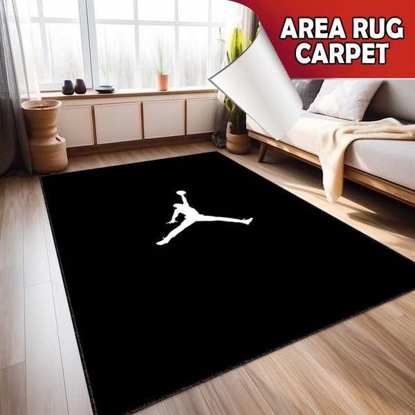 Air Jordon rug, Michael Jordan rug, NBA rug, Basketball rug, 23 Jordan rug, Home decor rug, Kids room rug, Game room Rug, Floor rug, Indoor