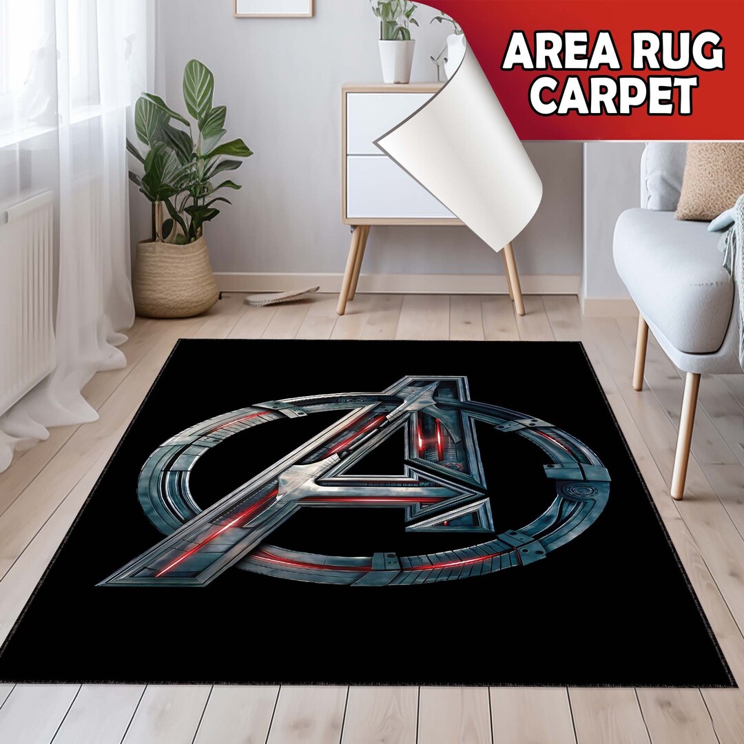 Avenger Rug, Super Hero Rug, Kids Room Rug, Kids Room Decor, Nursery ...