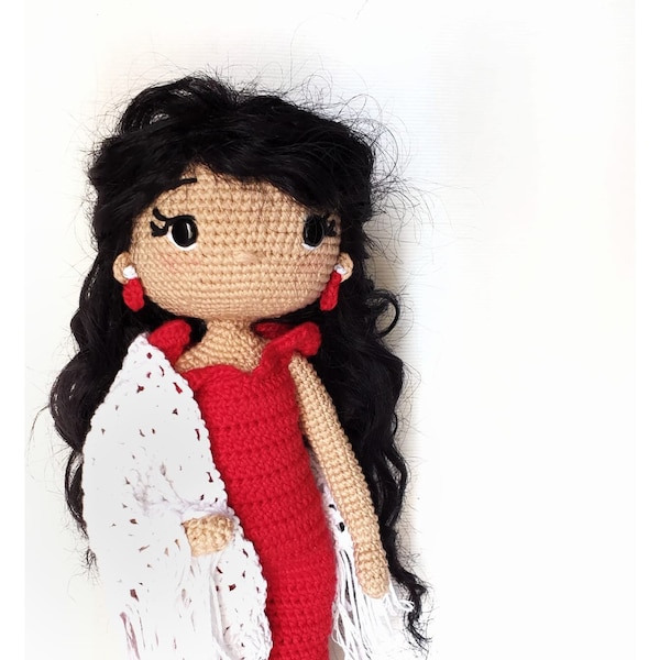 Patrón Flamenca Amigurumi