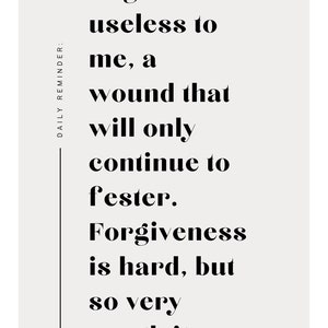 Anger &amp; Forgiveness - Printable Poster - Instant Digital Download - SVG ...